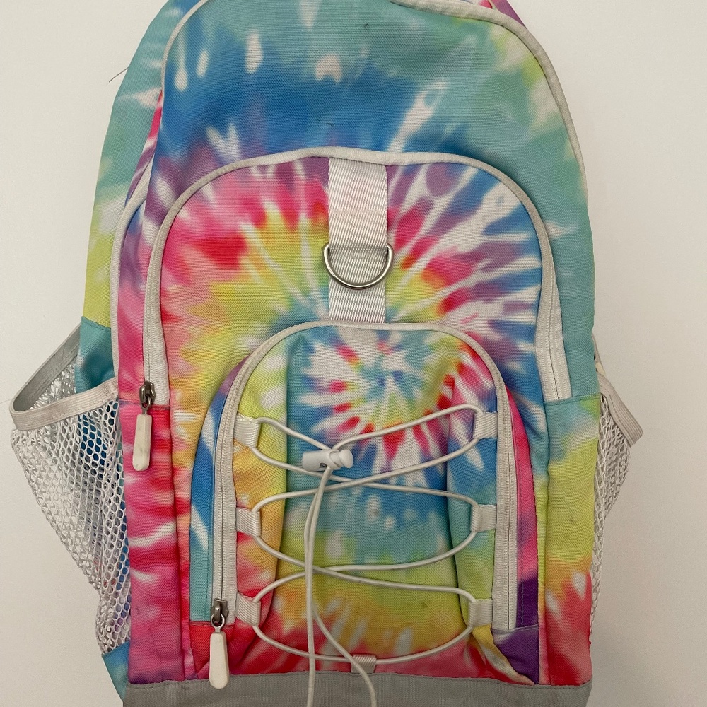 Gear Up Tie Dye Rainbow Backpack